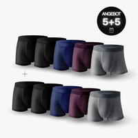 5 BOXERS KAUFEN + 5 BOXERS GRATIS | BAMBUSFASER